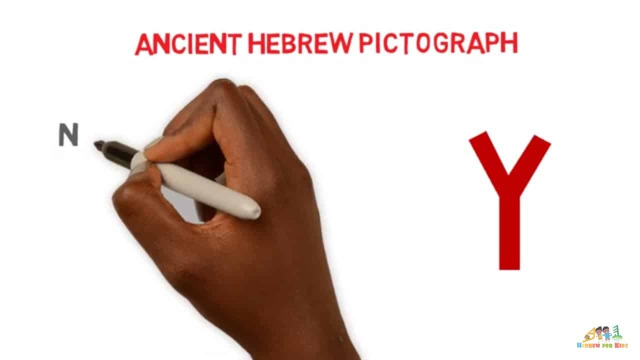 WAW – Ancient Hebrew Pictograph and Paleo Hebrew for Kids