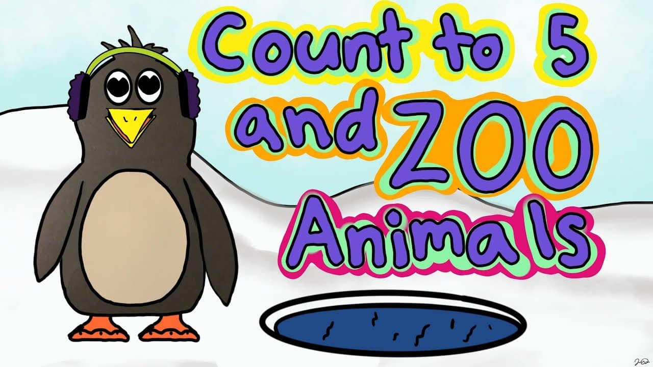 Count to 5 and Zoo Animals