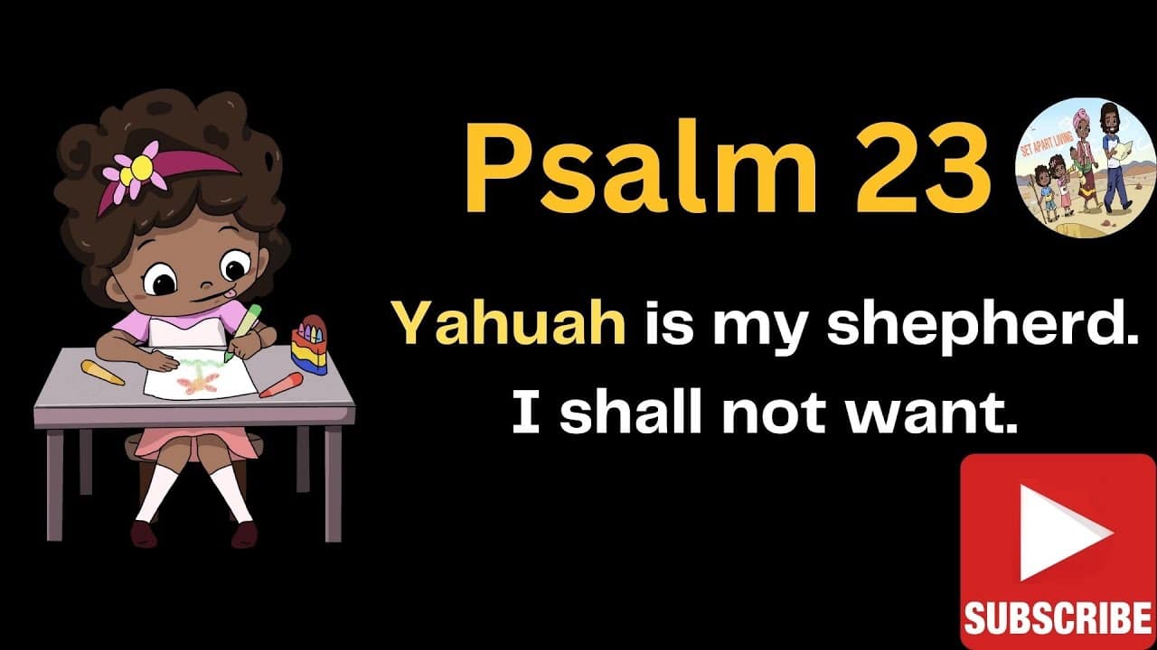 PSALM 23 EASY LEARNING